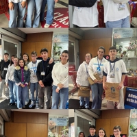 Alunos do 10º A Participam em Campanha de Voluntariado no Banco Alimentar Contra a Fome